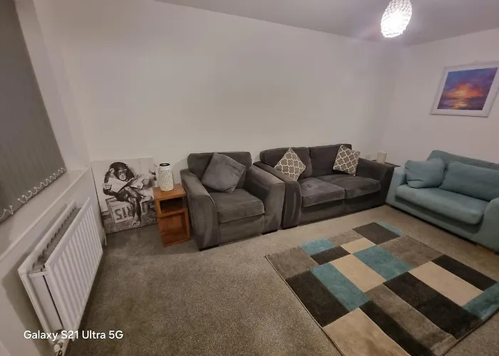 Modern 2br House Sleeps 5 Free Parking Contractor Friendly Parking * Middlesbrough